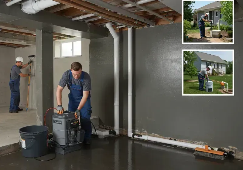 Basement Waterproofing and Flood Prevention process in Onalaska, TX